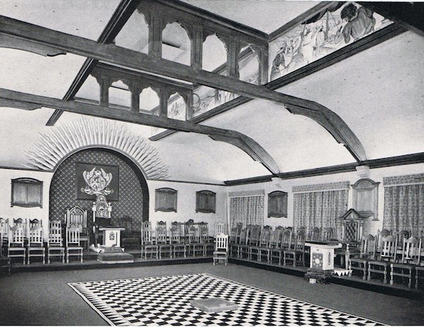 Hunter St LOdge room 1956
